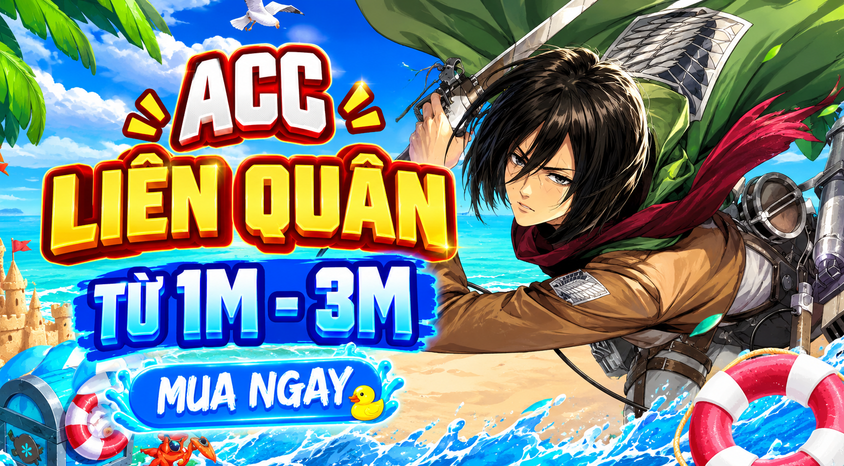 ACC LIÊN QUÂN TỪ 1M - 3M